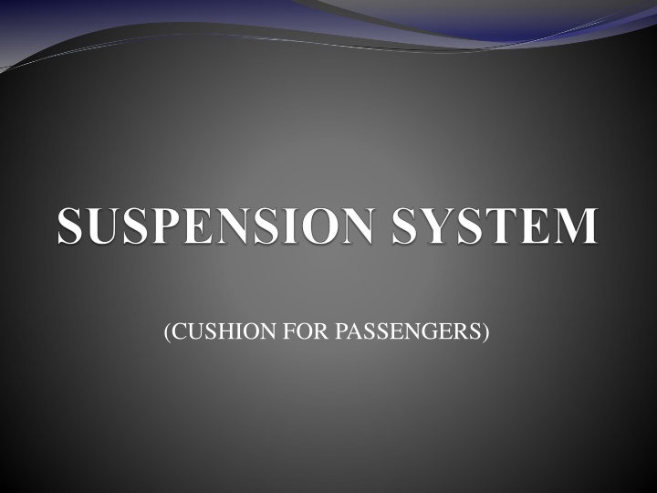 cushion for passengers n.w