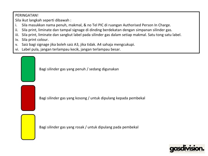 peringatan sila ikut langkah seperti dibawah n.w
