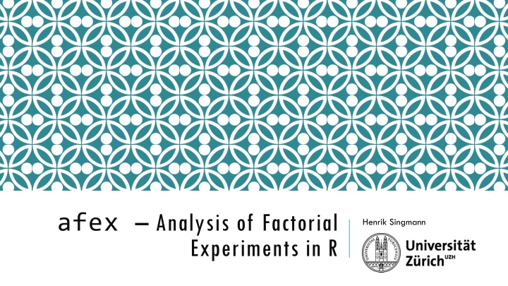 afex analysis of factorial experiments in r n.w