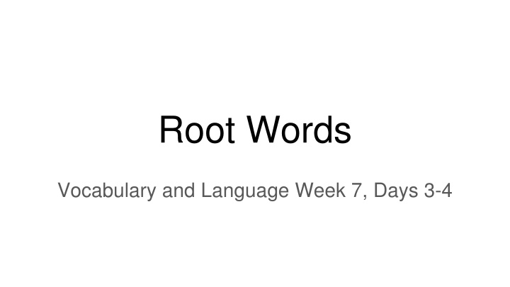 root words n.w