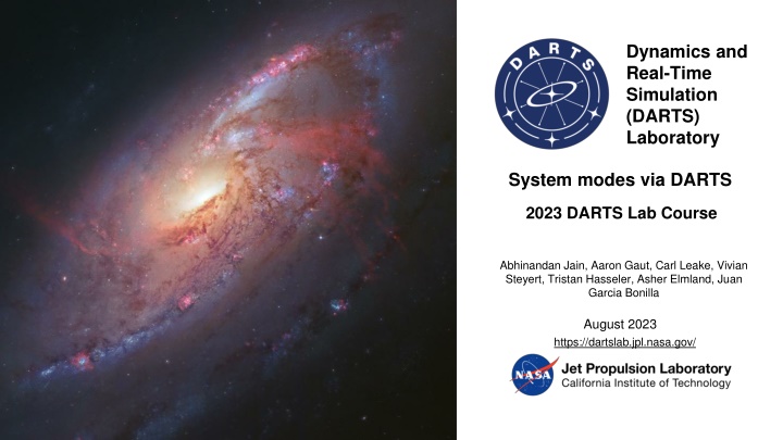 dynamics and real time simulation darts laboratory n.w