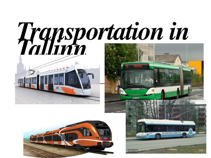 transportation in tallinn n.w
