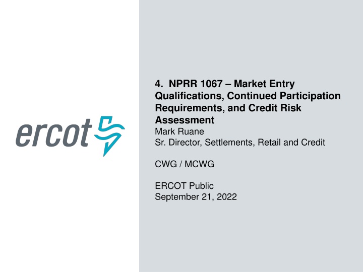 4 nprr 1067 market entry qualifications continued n.w