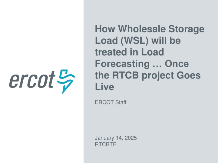 how wholesale storage load wsl will be treated n.w