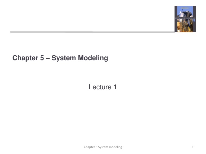 chapter 5 system modeling n.w