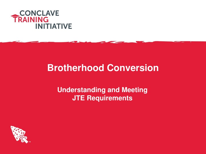 brotherhood conversion n.w