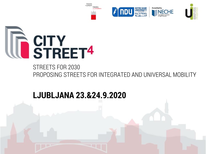 streets for 2030 proposing streets for integrated n.w