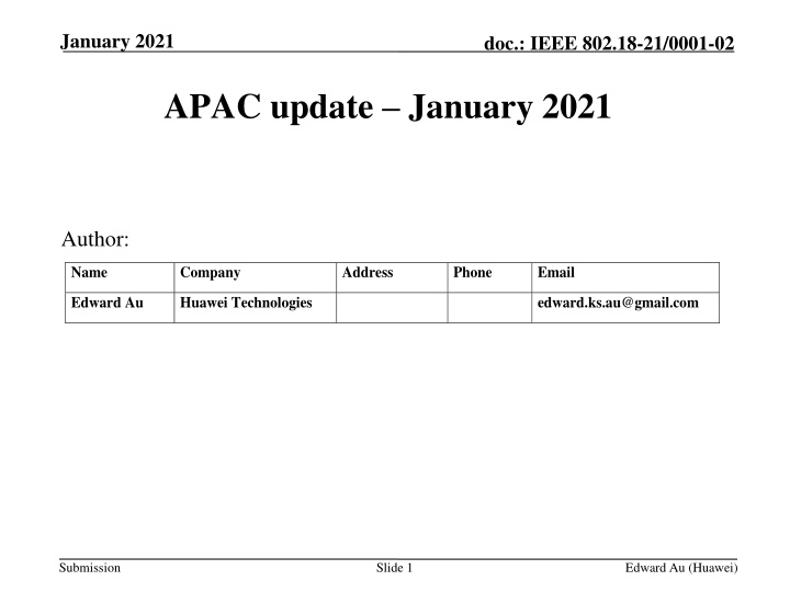 january 2021 n.w
