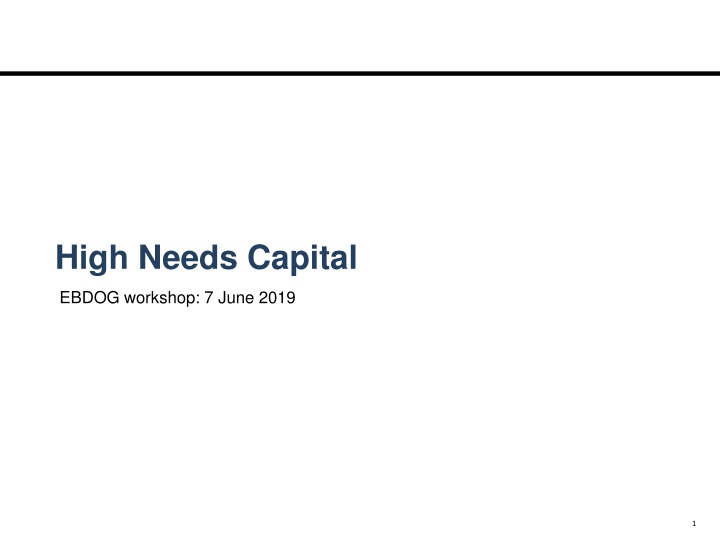 high needs capital n.w