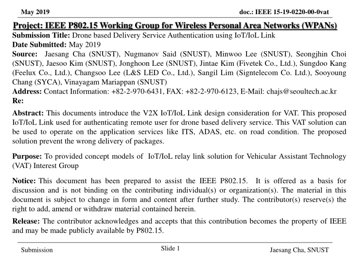 may 2019 project ieee p802 15 working group n.w