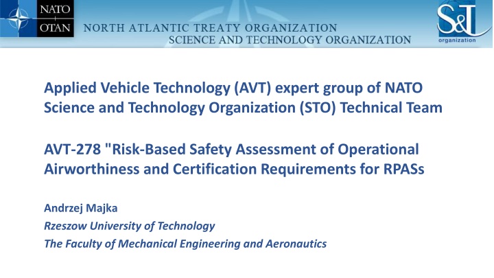 NATO AVT Expert Group on RPAS Operational Safety
