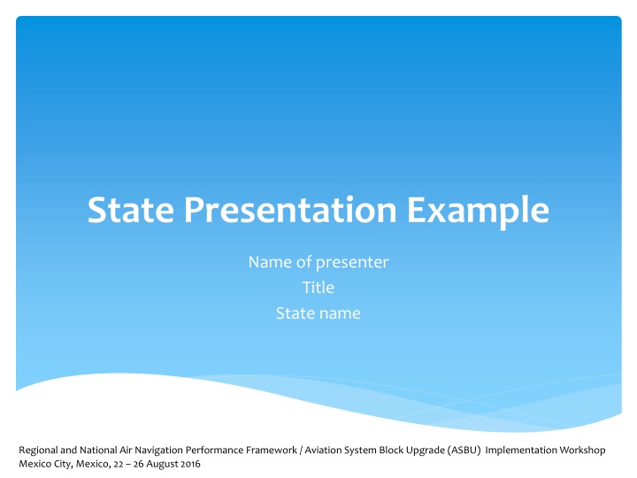 state presentation example n.w
