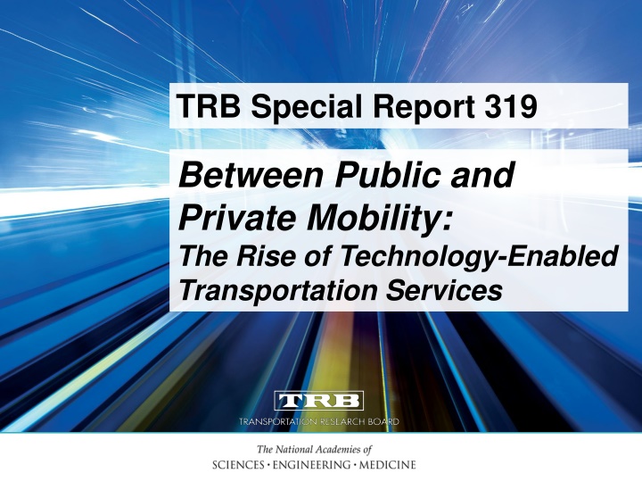 trb special report 319 n.w