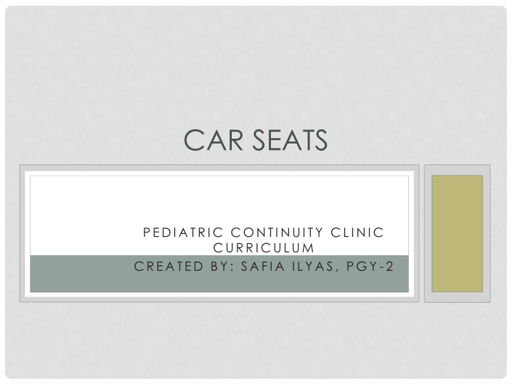 car seats n.w