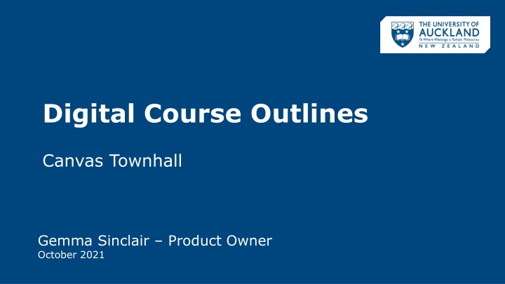 digital course outlines n.w