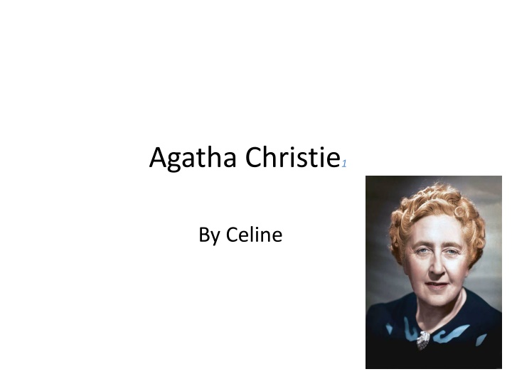 agatha christie 1 n.w