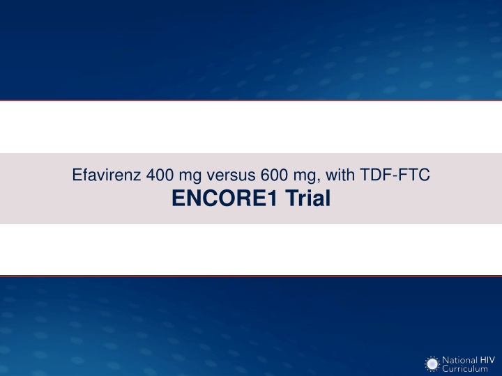 efavirenz 400 mg versus 600 mg with n.w