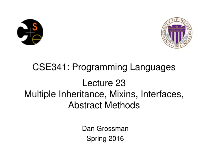 cse341 programming languages n.w