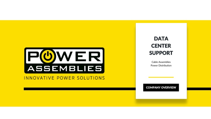 Power Distribution in Data Centers Overview