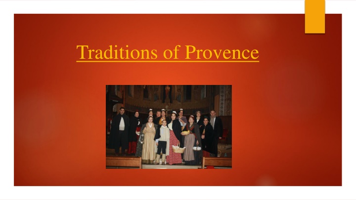 traditions of provence n.w