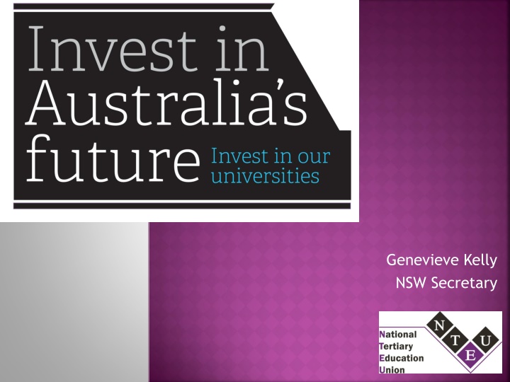 Achieving Environmental Sustainability in Australian Universities: NTEU's Campaign and Successes