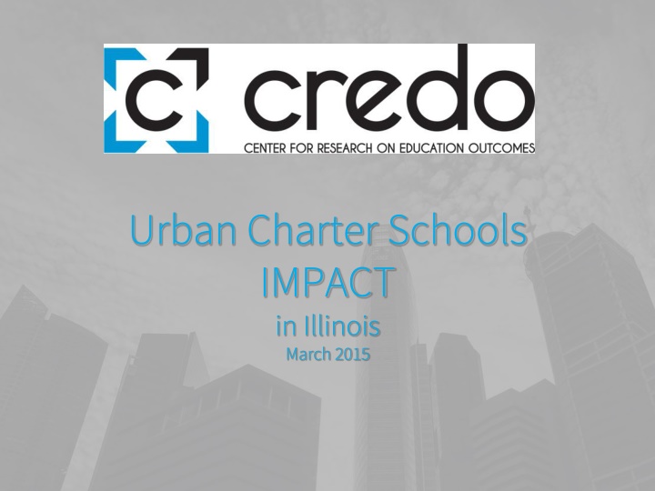 urban charter schools impact in illinois march n.w