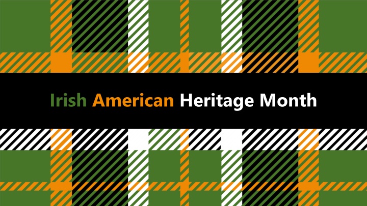 irish american heritage month n.w