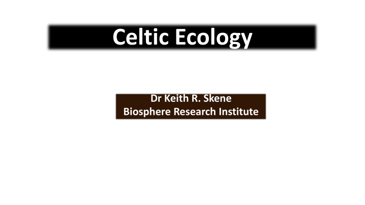 celtic ecology n.w