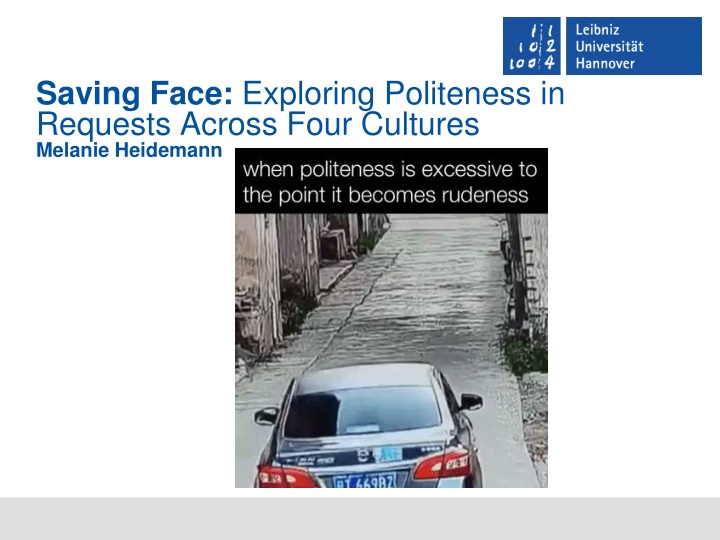saving face exploring politeness in requests n.w