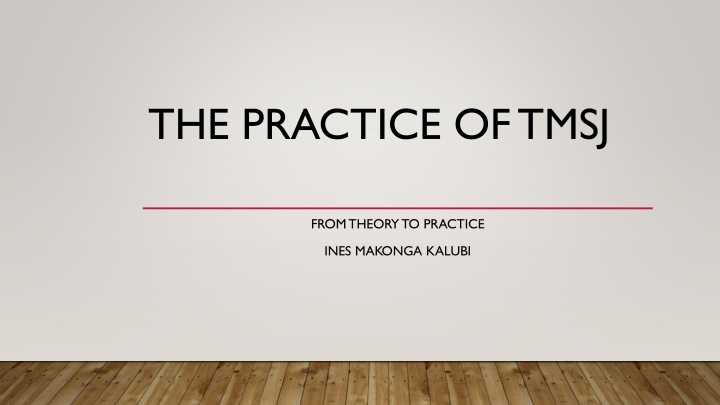 Transition to Practical Teaching Methods: Challenges Ahead