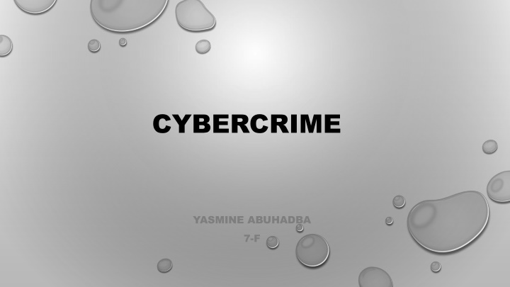 cybercrime n.w