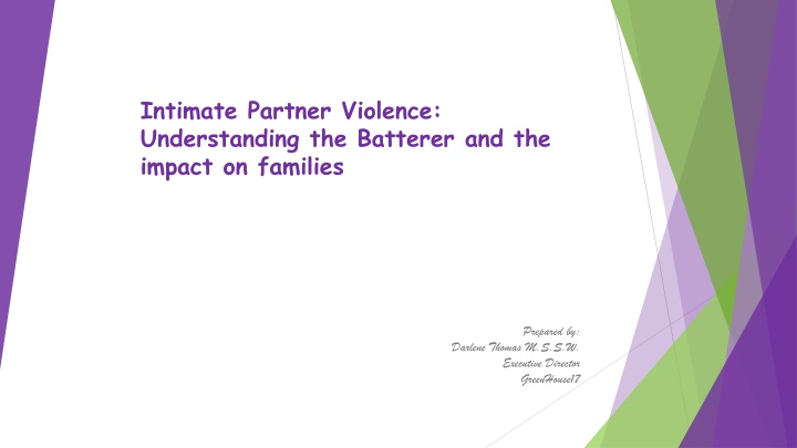 intimate partner violence understanding n.w