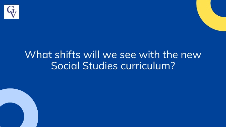 what shifts will we see with the new social n.w