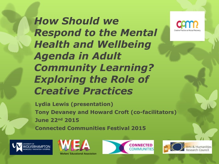 Responding to Mental Health in Adult Learning