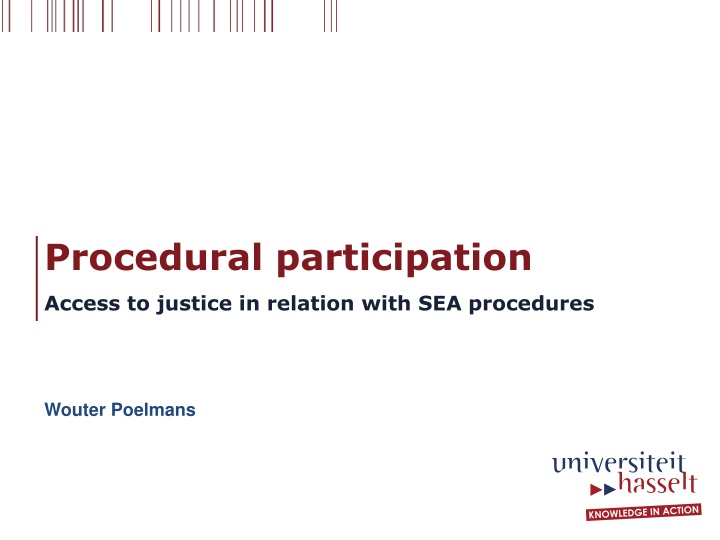 procedural participation n.w