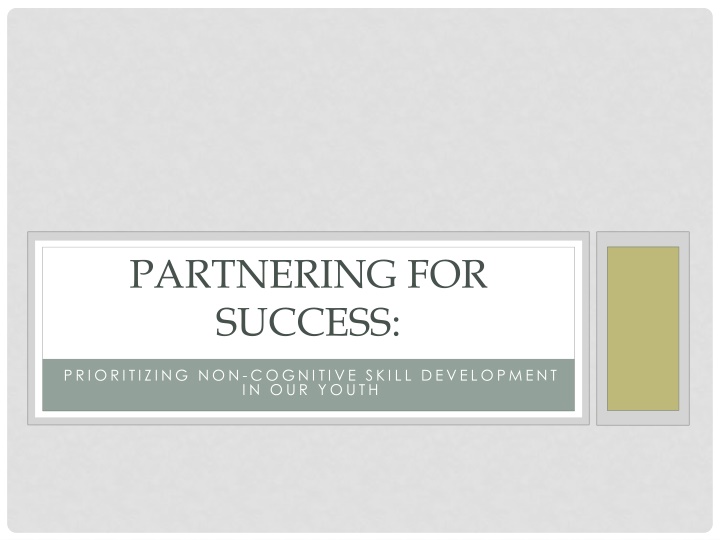 partnering for success n.w