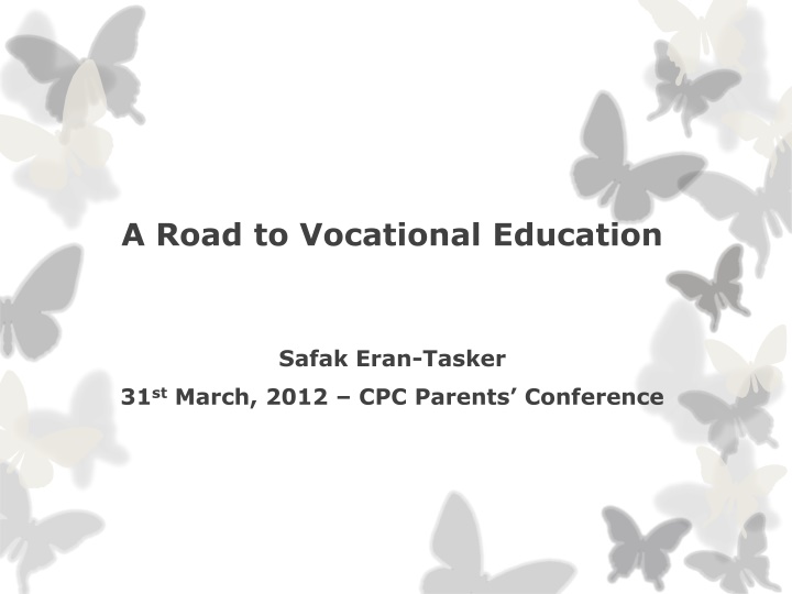 Vocational Education for Effective Participation and Future Challenges