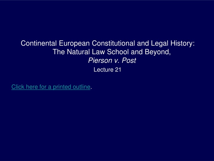 continental european constitutional and legal n.w