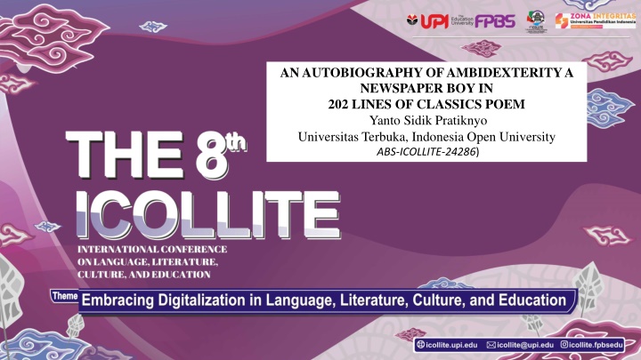 an autobiography of ambidexterity a newspaper n.w