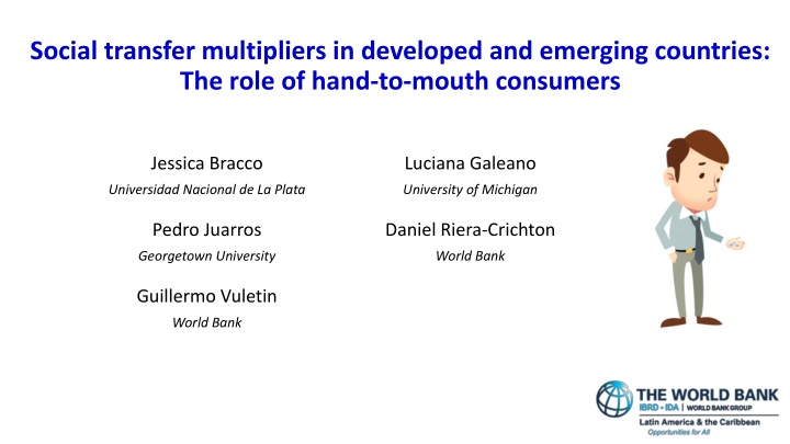 social transfer multipliers in developed n.w