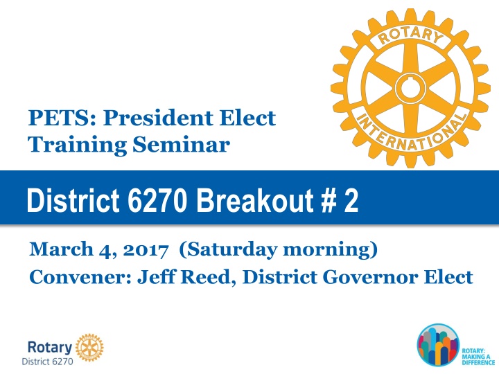 pets president elect training seminar n.w