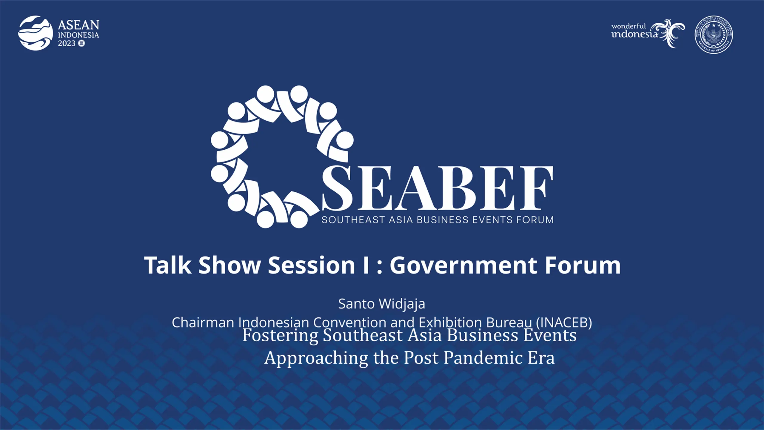 Fostering SE Asia Business Events Post-Pandemic Era