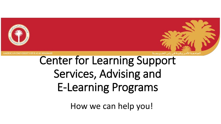 Peer Tutoring Services at Center for Learning Support - A Valuable Resource for Students