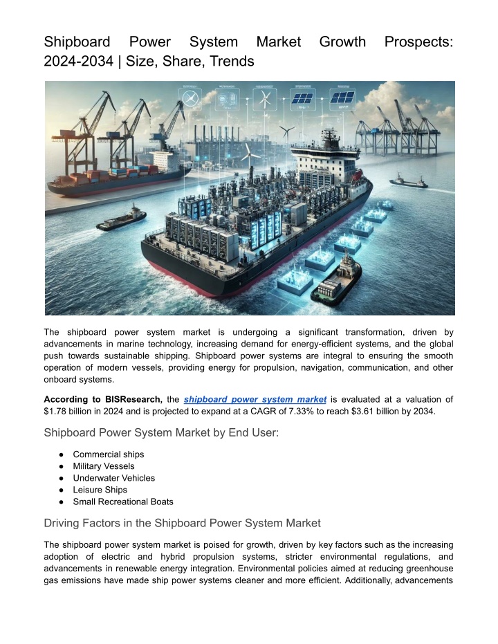 shipboard 2024 2034 size share trends n.w