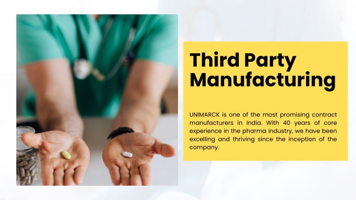 third party manufacturing n.w