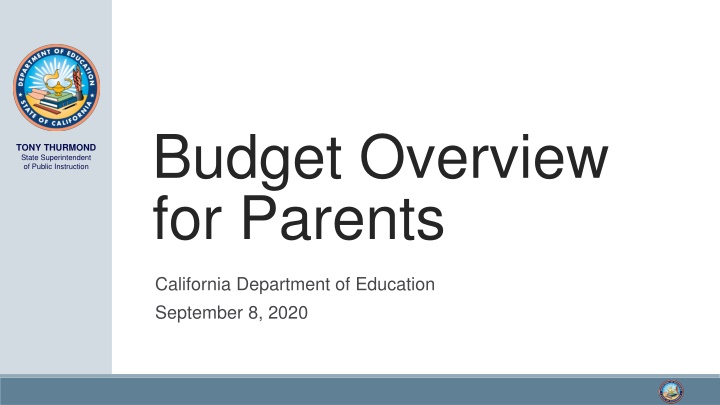 Budget Overview for Parents: Important Updates and Requirements