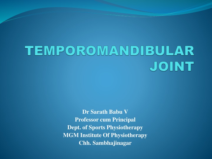 dr sarath babu v professor cum principal dept n.w