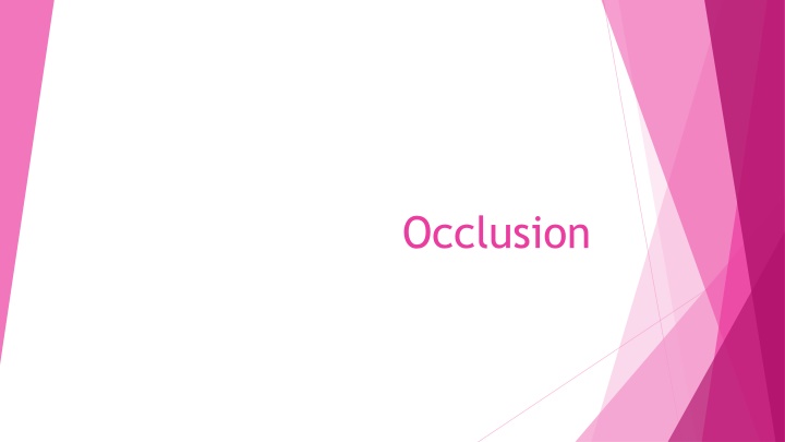 occlusion n.w