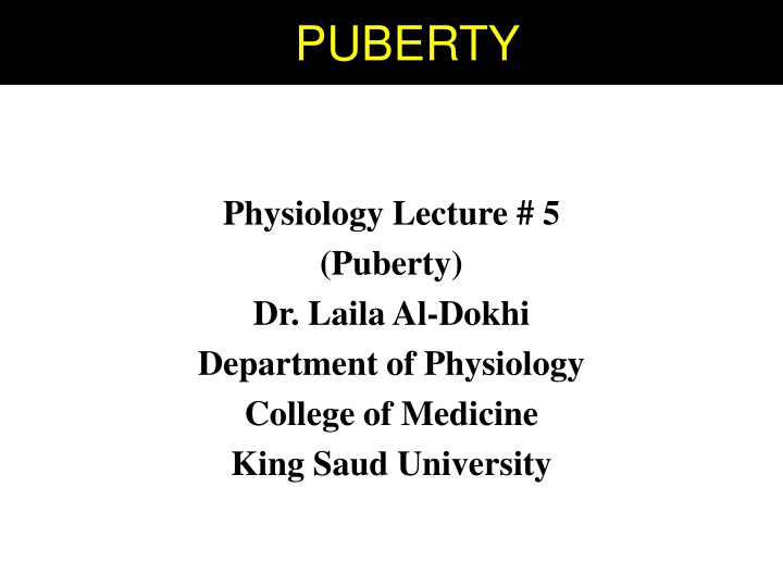 ppuberty n.w