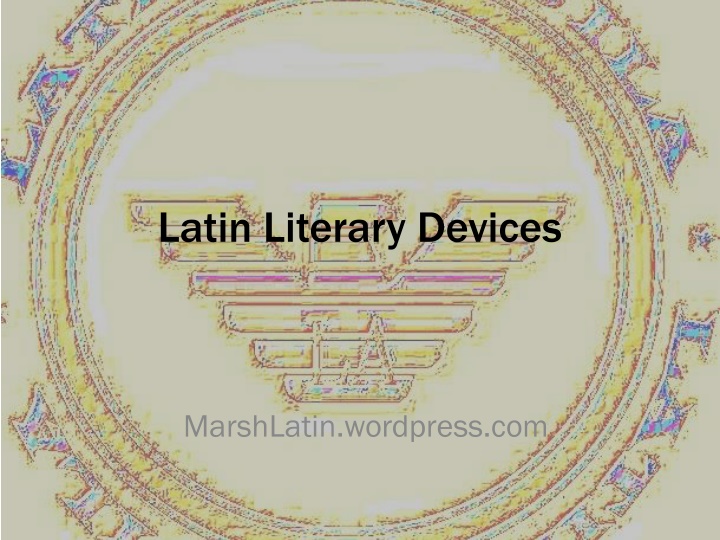 latin literary devices n.w